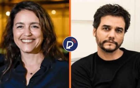 Manuela Dias e Wagner Moura.