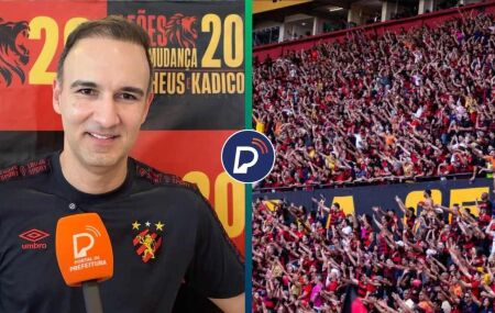 Matheus Souto Maior deseja devolver o Sport para a torcida em sua gest&atilde;o.