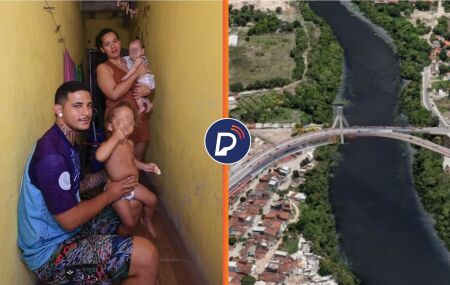Moradores da comunidade da Cocheira, no bairro do Cordeiro, em Recife. 