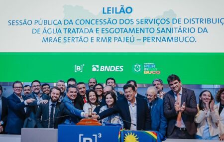 Compesa: leil&atilde;o de concess&atilde;o do saneamento de Pernambuco &eacute; finalizado; veja as empresas vencedoras