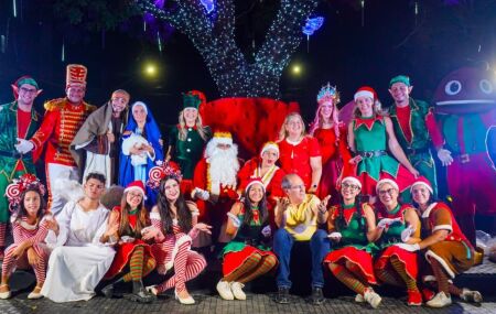 Rua da &Aacute;rvore teve uma noite de encanto com a Cantata e Caravana Natal Jaboat&atilde;o Solid&aacute;rio