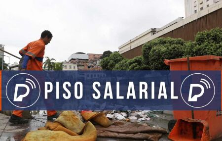 Piso salarial para garis &eacute; aprovado.