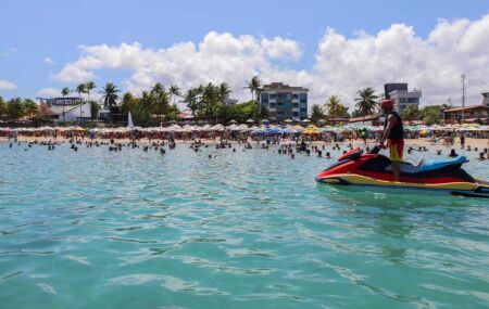 Praia de Porto de Galinhas, em Ipojuca.