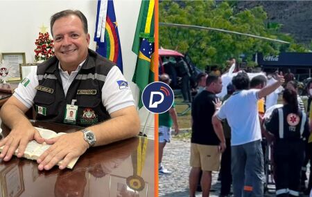 Prefeito de Barreiros sofre acidente. 