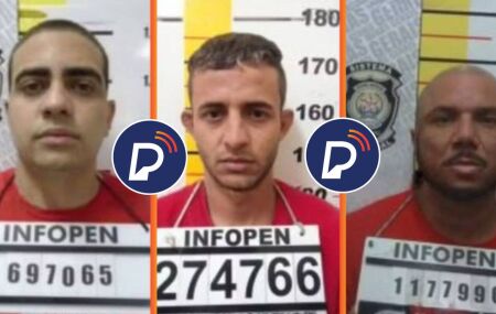 Presos que fugiram com alvar&aacute;s falsos.