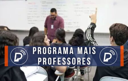 Programa Mais Professores.