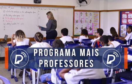 Programa Mais Professores.