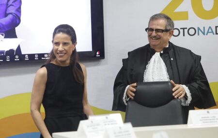 Raquel Lyra e Fernando Cerqueira.