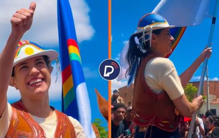 Raquel Lyra na Missa do Vaqueiro.