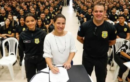 Raquel Lyra pode nomear policiais penais na pr&oacute;xima semana.