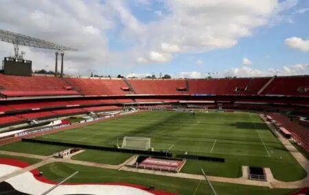Est&aacute;dio do Morumbis, casa do S&atilde;o Paulo.