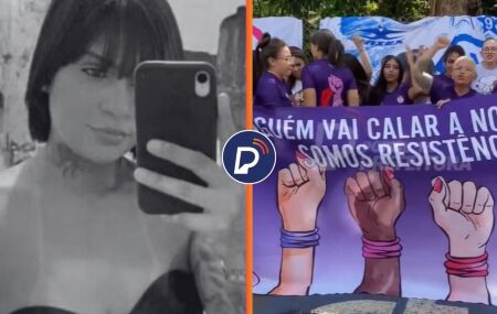 Tainara Santos, mulher que morreu ap&oacute;s ataque e cortejo em seu vel&oacute;rio.