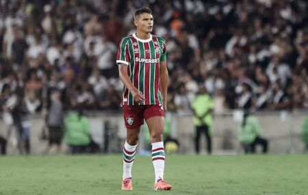 Thiago Silva est&aacute; de sa&iacute;da do Fluminense.