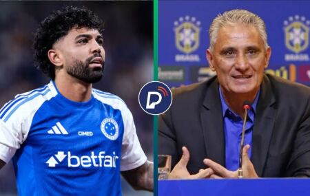 Tite chega ao Cruzeiro e pode determinar sa&iacute;da de Gabigol.