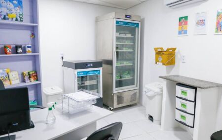 Vacina&ccedil;&atilde;o contra bronquiolite em Igarassu. 
