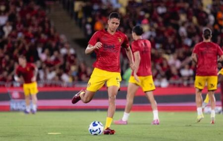 Riquelme, atleta do Sport Clube do Recife 