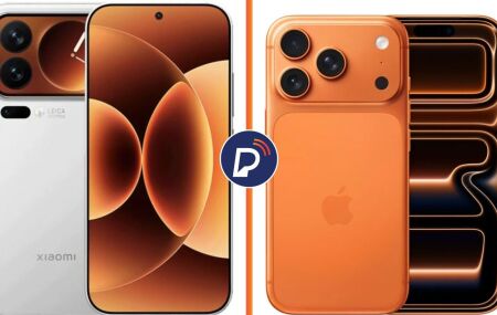 Xiaomi 17 e iPhone 17.