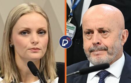 Ministra do Superior Tribunal Militar, Ver&ocirc;nica Abdalla Sterman, e Careca do INSS.