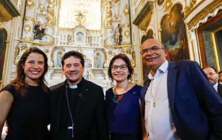 Raquel Lyra entrega restaura&ccedil;&atilde;o da Igreja Matriz de Santo Ant&ocirc;nio.