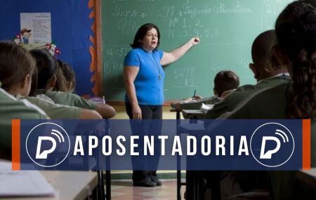 Aposentadoria dos professores. 