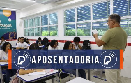 Aposentadoria dos professores.