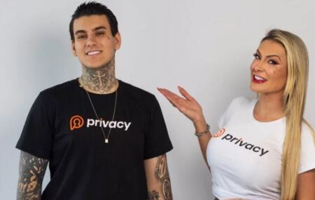 Arthur Urach e Andressa Urach.