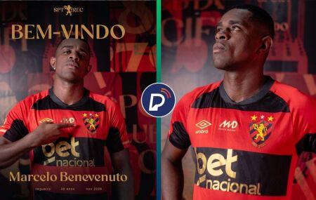 Marcelo Benevenuto &eacute; o novo zagueiro do Le&atilde;o.