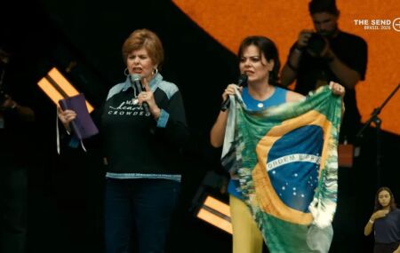Cindy Jacobs e Ana Paula Valad&atilde;o. 