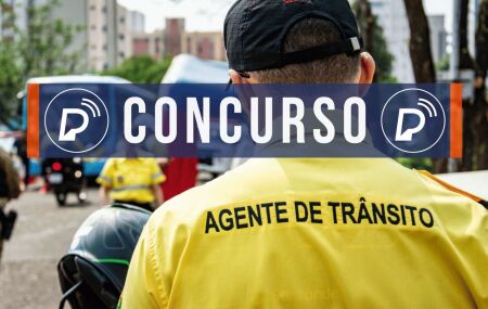 Concurso para agente de tr&acirc;nsito.