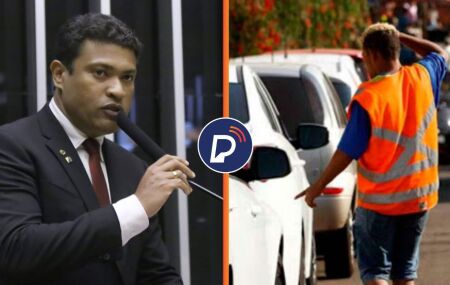 Deputado estadual Joel da Harpa critica flanelinhas.