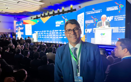 Diego Cabral &eacute; convidado pelo CAF para palestrar em f&oacute;rum econ&ocirc;mico internacional no Panam&aacute;