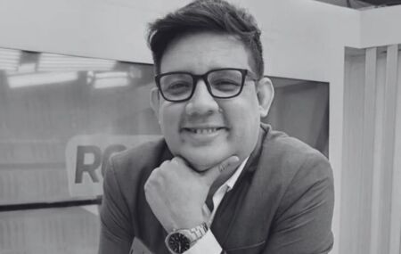 Jornalista e apresentador Erlan Bastos.