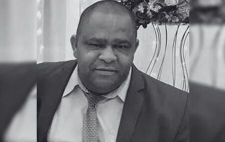 Ex-candidato a vereador e comerciante que foi morto.