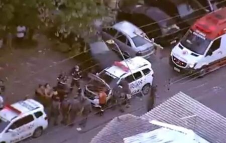 Local onde o assassinato ocorreu.