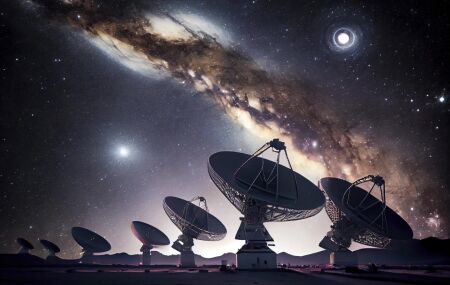 Radio telesc&oacute;pios.