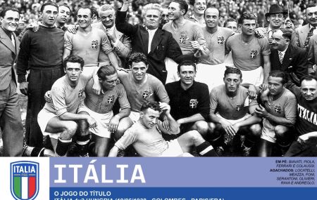 Sele&ccedil;&atilde;o Italiana de 1938 a Azzura, Bi-Campe&atilde;. !934/38