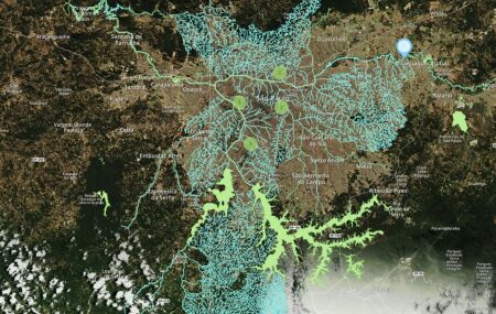 Rios escondidos em S&atilde;o Paulo e Regi&atilde;o.