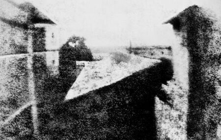 View from the Window at Le Gras, a primeira fotografia da hist&oacute;ria 