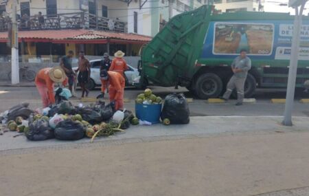 Caminha de lixo da cidade de Olinda