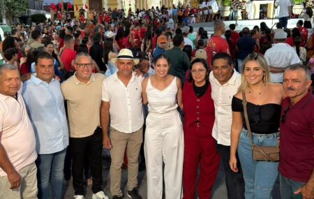 Davi Muniz acompanha prociss&atilde;o de S&atilde;o Sebasti&atilde;o em Altinho e amplia articula&ccedil;&atilde;o no Agreste