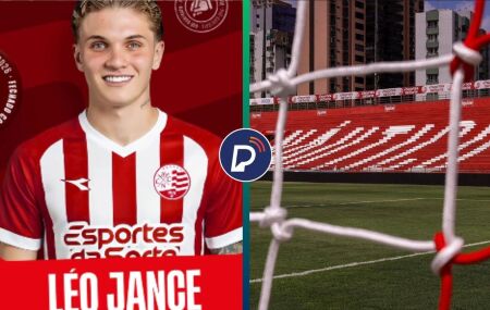 L&eacute;o Jance &eacute; o novo contratado do N&aacute;utico para a temporada de 2026.