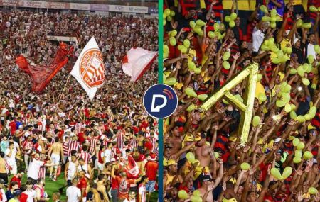 Torcidas de N&aacute;utico e Sport