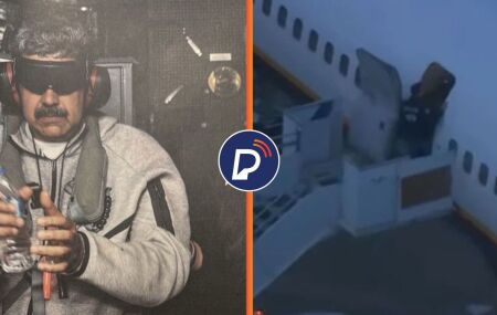 Nicol&aacute;s Maduro chega aos EUA.