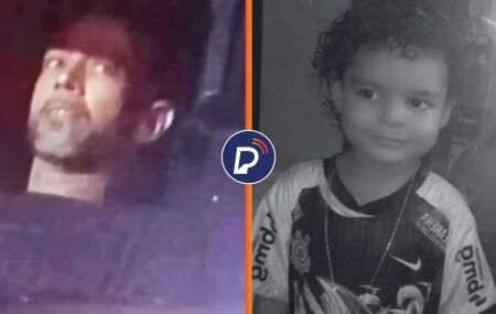 Pai que foi preso e filho que morreu asfixiado pelo homem.