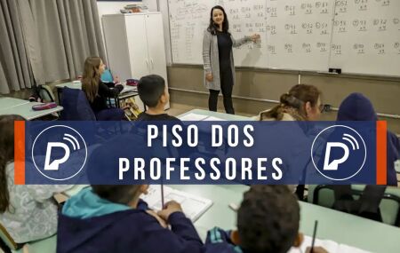 Piso dos professores.
