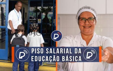Piso salarial da educa&ccedil;&atilde;o b&aacute;sica.