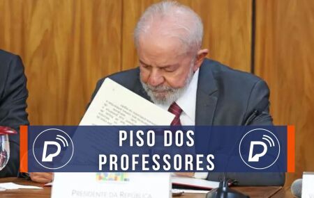 Piso Salarial dos professores.