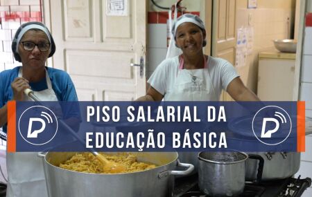 Piso salarial para profissionais da educa&ccedil;&atilde;o b&aacute;sica.