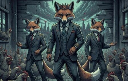 Raposas no galinheiro.