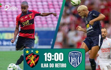 Sport x Decis&atilde;o ao vivo.